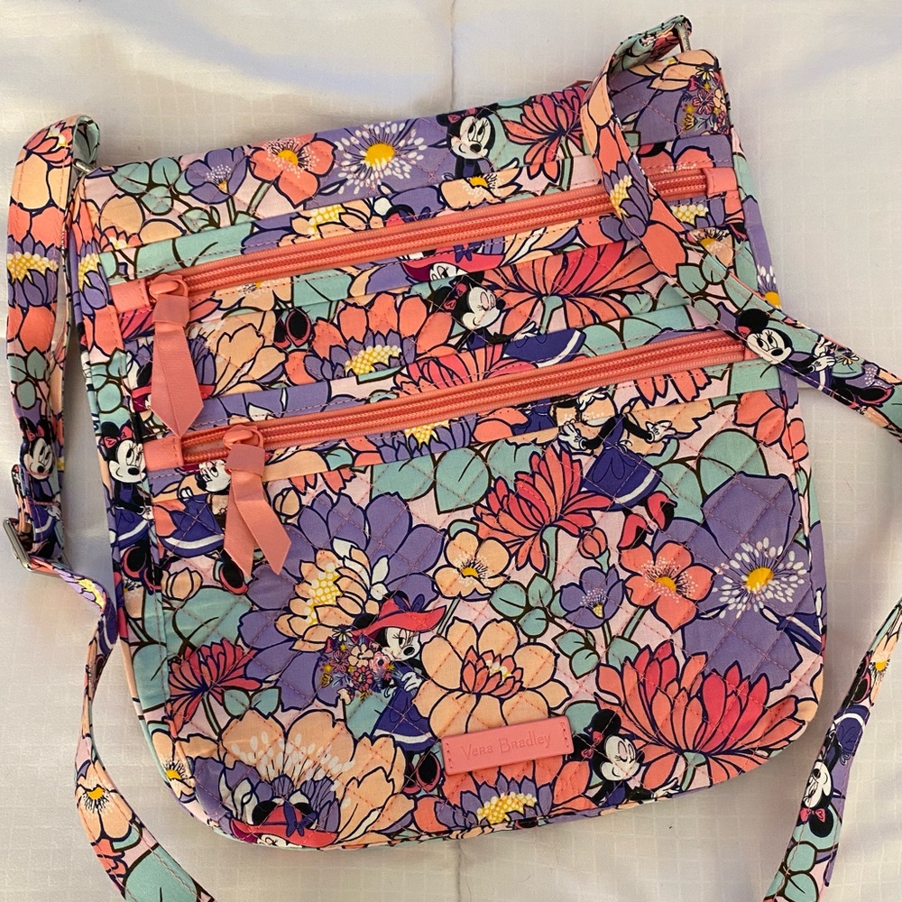 Vera Bradley Minnie Garden Crossbody Bag